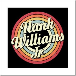 Williams Jr Proud Name Retro Rainbow Tribute Posters and Art